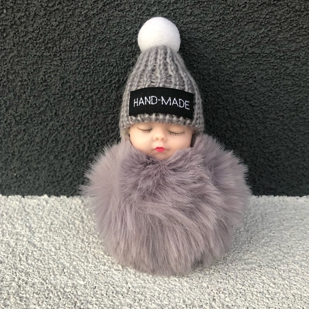 Absolutely Adorable Sleeping Baby Keychain - Picture 6 of 8
